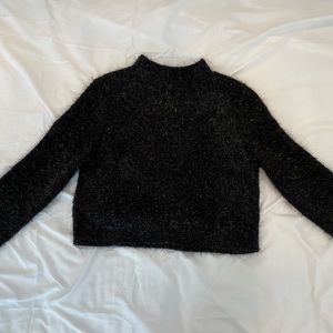 H&M Sparkly Cropped Sweater